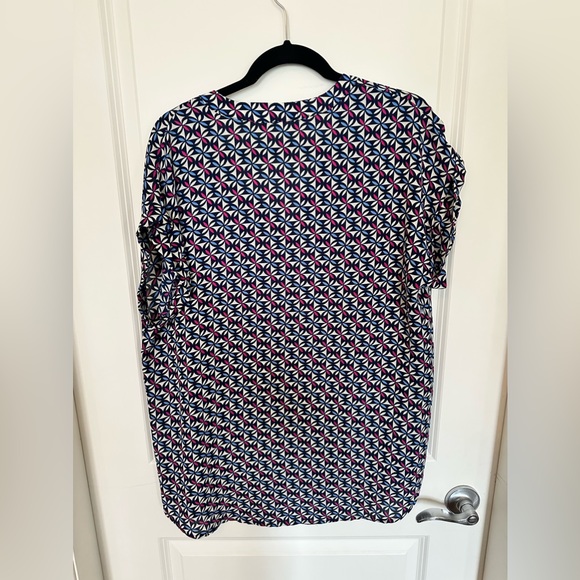 Pleione Cap Sleeve Blouse - Picture 2 of 5